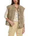 Brunello Cucinelli Leather Vest In Multi