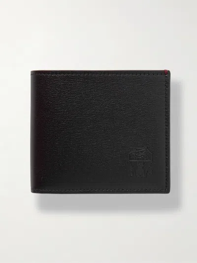 Brunello Cucinelli Leather Wallet In Black