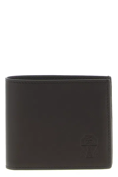 BRUNELLO CUCINELLI LEATHER WALLET