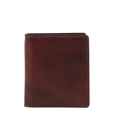 Brunello Cucinelli Leather Wallet In Deep Fuchsia