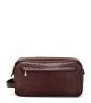 Brunello Cucinelli Men Beauty Case With Double Zipper In Purple