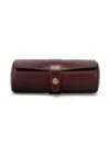 Brunello Cucinelli Leather Watch Case In Brown