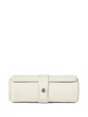 Brunello Cucinelli Calfskin Watch Case In Neutral