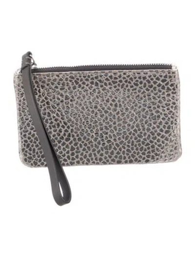 Pre-owned Brunello Cucinelli Leather Wristlet