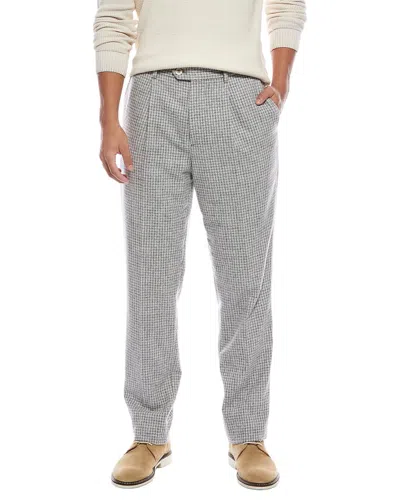 Brunello Cucinelli Leisure Fit Alpaca & Wool-blend Pant In Gray