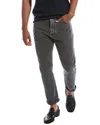 Brunello Cucinelli Leisure Fit Black Straight Jean In Black