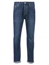Brunello Cucinelli Leisure Fit Five-pocket Jeans Blue