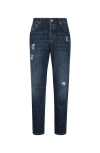 Brunello Cucinelli Leisure Fit Five-pocket Trousers In Dark Denim
