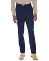 Brunello Cucinelli Leisure Fit Linen & Wool-blend Pant In Multi