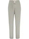 Brunello Cucinelli Leisure Fit Trousers With Drawstring