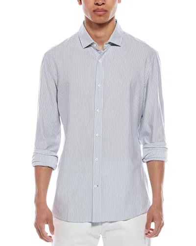 Brunello Cucinelli Leisure Fit Shirt In Gray