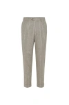 Brunello Cucinelli Leisure Fit Trousers With Pleats