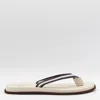Brunello Cucinelli Multicolor Slip On Flip-flops
