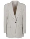 Brunello Cucinelli Jackets In Neutrals