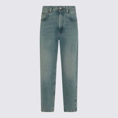 Brunello Cucinelli Light Blue Cotton Jeans