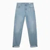 BRUNELLO CUCINELLI BRUNELLO CUCINELLI LIGHT BLUE REGULAR JEANS MEN