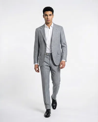 Brunello Cucinelli Light Blue Wool Two-piece Men's Suit