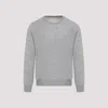 Brunello Cucinelli Wool And Cashmere Crewneck Sweater In Light Grey