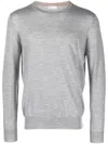 Brunello Cucinelli Sweaters In Light Grey