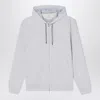 Brunello Cucinelli Double French Terry Zip-up Hooded Sweatshirt
