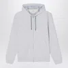 Brunello Cucinelli Double French Terry Zip-up Hooded Sweatshirt