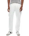 Brunello Cucinelli Logo-embroidered Tapered Cotton Jeans In White