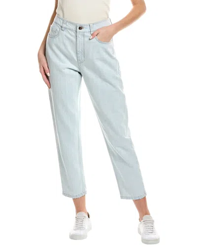 Brunello Cucinelli Light Wash Straight Jean