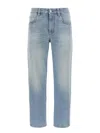 Brunello Cucinelli Straight Leg Jeans Light Blue In Blue