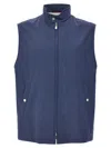 Brunello Cucinelli Wool Vest With Sleeveless Design And Button Accents