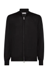 Brunello Cucinelli Lightweight Cardigan In Black