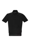 Brunello Cucinelli Men Lightweight Cotton Knit Polo Shirt