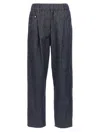 Brunello Cucinelli Lightweight Denim Five-pocket Trousers In Blue