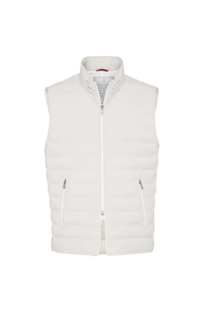 BRUNELLO CUCINELLI BRUNELLO CUCINELLI LIGHTWEIGHT DOWN VEST