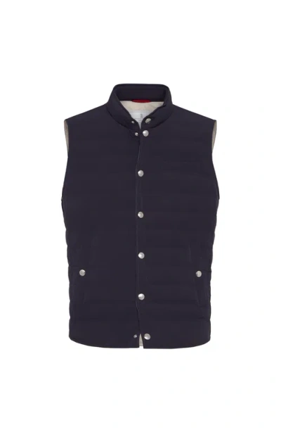 BRUNELLO CUCINELLI BRUNELLO CUCINELLI LIGHTWEIGHT DOWN VEST