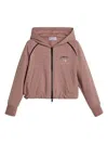 Brunello Cucinelli Lightweight French-terry Hoodie In Pink