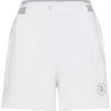 Brunello Cucinelli Stretch-cotton French Terry Shorts In White