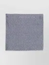 Brunello Cucinelli Lightweight Geometric Pocket Square Scarf