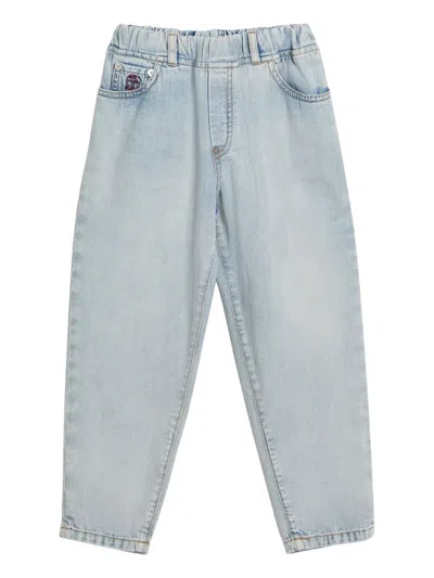 Brunello Cucinelli Kids' Lightweight Jeans In Blue