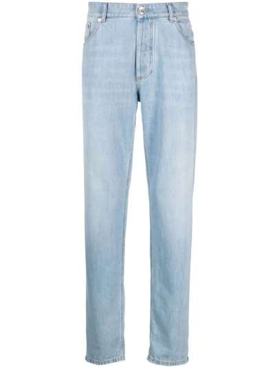 Brunello Cucinelli Lightweight Jeans In Blue