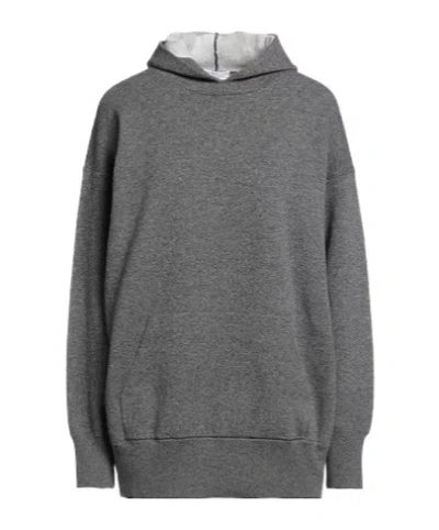 Brunello Cucinelli Lightweight Knit Hoodie In Gray