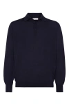 Brunello Cucinelli Cashmere Polo Sweater