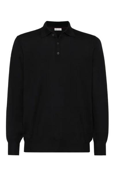 BRUNELLO CUCINELLI BRUNELLO CUCINELLI LIGHTWEIGHT KNIT POLO