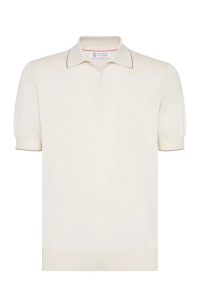 BRUNELLO CUCINELLI BRUNELLO CUCINELLI LIGHTWEIGHT KNIT POLO