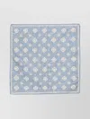 Brunello Cucinelli Lightweight Patterned Square Scarf