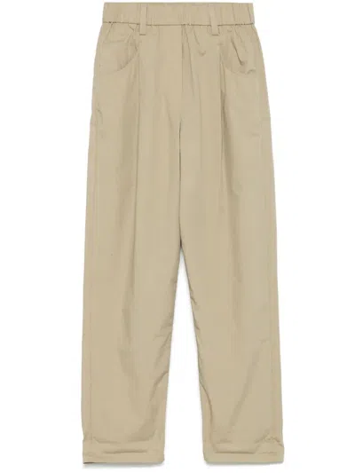 BRUNELLO CUCINELLI LIGHTWEIGHT POPLIN FIVE-POCKET TRACK PANTS WITH MON