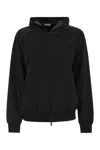Brunello Cucinelli Jersey Hoodie In Black