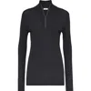 Brunello Cucinelli Virgin Wool-cashmere Rib-knit Sweater In Anthracite