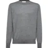 Brunello Cucinelli Cashmere Raglan-sleeve Sweater In Dark Grey