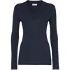Brunello Cucinelli Lightweight Sweater With Sparkling Cuffs