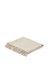 Brunello Cucinelli Lightweight Throw In Neutrals